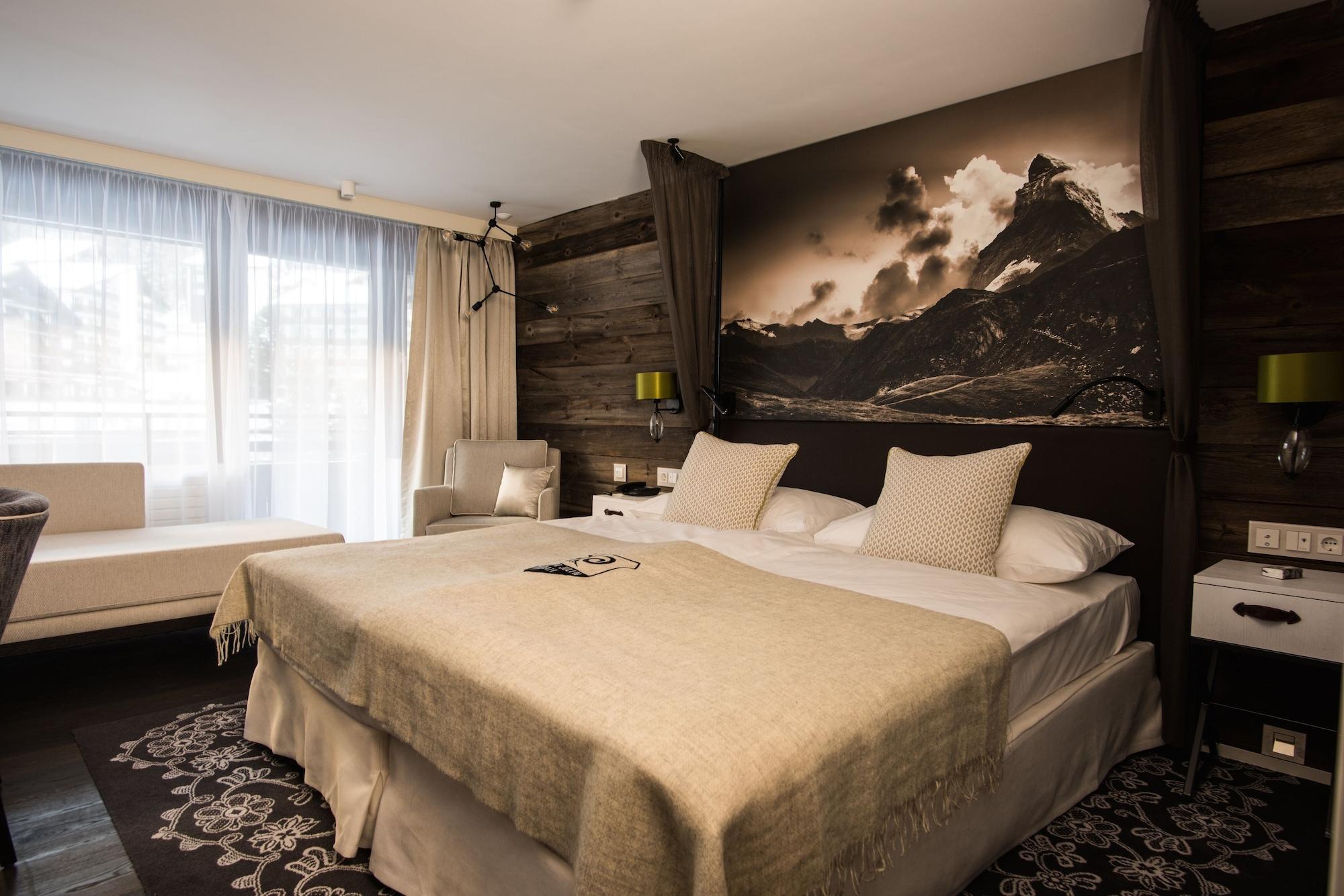 Wellness Hotel Alpenhof Zermatt Bagian luar foto
